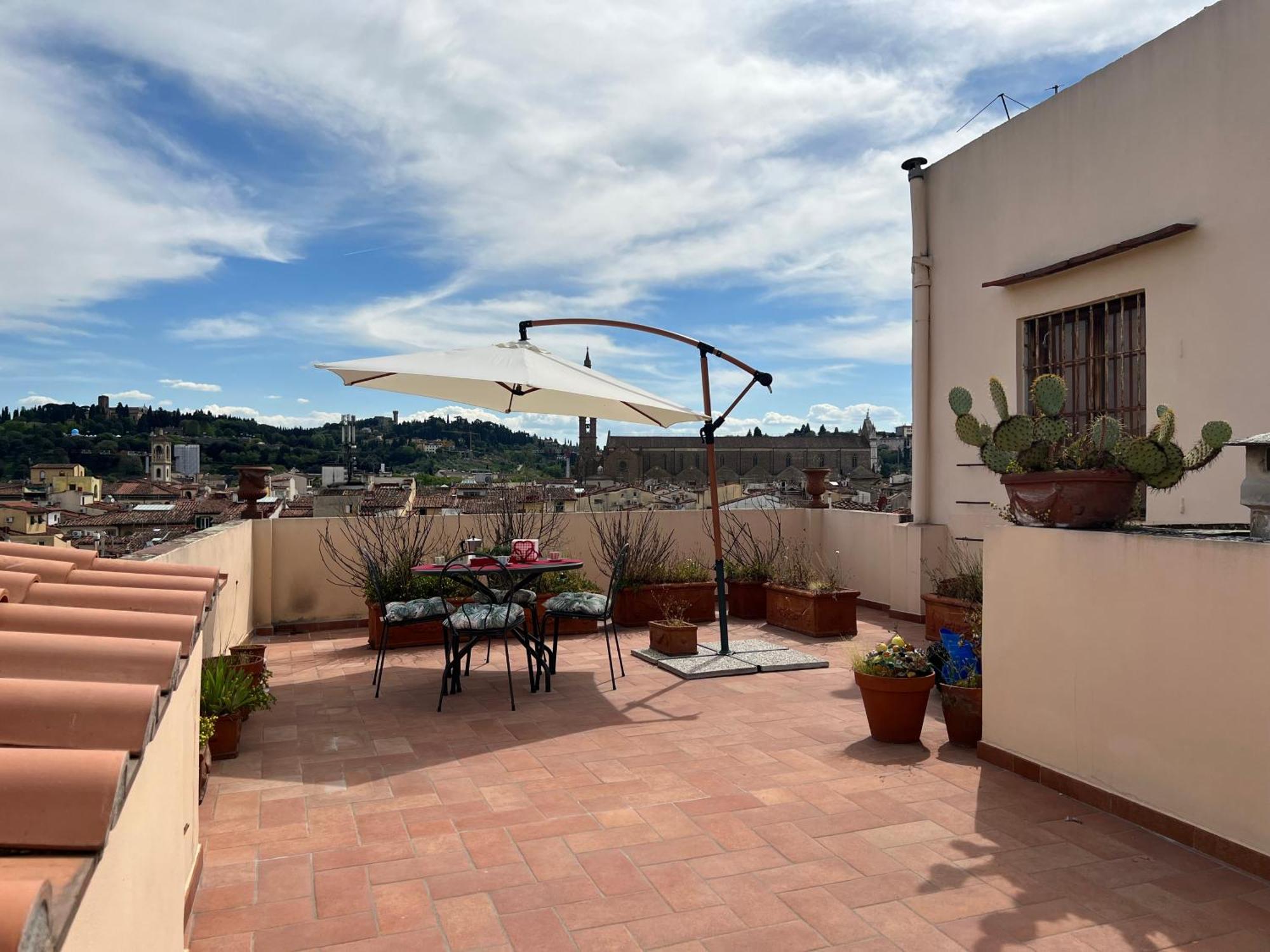 Apartamento Bianca's Home-breathtaking Terrace 360° View Of Florencia